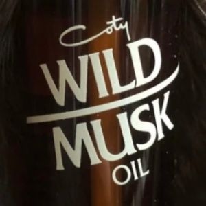 Vintage Coty WILD MUSK OIL miniature